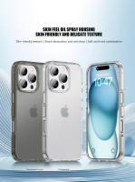 KEYSION-funda transparente mate para iPhone 16 Pro Max, carcasa trasera de silicona suave y transparente, a prueba de golpes, para iPhone 16 15 Pro Max - details 1