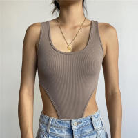 BUNO-Cuerpo sin mangas para mujer, monos ajustados sexys Y2k 2000s, ropa de calle informal para chica electrónica, traje femenino para Club Rave 2025 - details 3