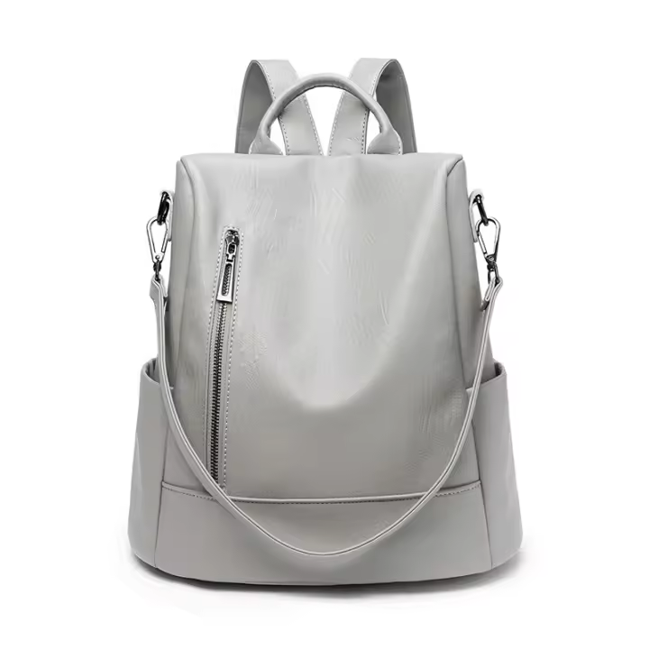 Mochila antirrobo para mujer,Bolso antirrobo, Bolso de cuero para mujer - 1