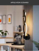 Lámpara Led de pared moderna para el hogar, candelabro de iluminación de interior, nórdico, para dormitorio, mesita de noche, decoración - details 2