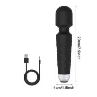 Varita eléctrica AV para adultos, masaje mágico, vibrador de 7,2 pulgadas, Juguetes sexuales, masajeador corporal de mano para mujeres, coño - details 3