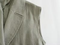 TRAFZA-conjunto informal de 2 piezas para mujer, abrigos ajustados con cinturón Vintage, pantalones de pierna ancha drapeados con cordones de Color sólido - details 5