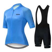 Conjunto de Ciclismo Kbora Jersey y Shorts para Bicicleta de Montaña Ropa Deportiva para Mujeres 2023 - details 2