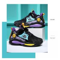 Zapatos deportivos de marca para niños, zapatos deportivos de baloncesto para niños, tenis, zapatillas informales cómodas a la moda para adolescentes, zapatos antideslizantes para correr - details 19