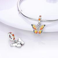 Silver Fit-pulsera de circonio para mujer, serie de mariposas de 3mm, joyería artesanal, nuevos artículos, Material metálico - details 26