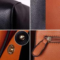Bolsos grandes de mujer de cuero PU, bolsos crossbody, bolsos de compras, moda femenina, vintage simple, bolsos de hombro, para todos los días - details 1
