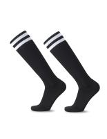 Calcetines de Fútbol a Rayas Blancas y Negras Altura del Tobillo Ideal para Hombres, Niños, Mujeres - details 8