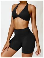 Mujeres Sexy belleza espalda gimnasio correr Push Up Yoga deportes sujetadores transpirable envuelto Yoga deportes sujetadores copa triangular ropa interior femenina - details 26