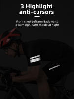 ROCKBROS-Conjunto de ropa de ciclismo, camiseta transpirable, ropa de secado rápido, manga corta reflectante Anti-UV, Verano - details 10