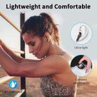 Auriculares Bluetooth 5.4 Ultra Ligeros 56h Autonomía, IP7 Impermeable, 4 Micrófonos ENC - details 5