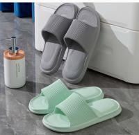 Pantuflas De Baño Para Mujer Verano 2023 Antideslizantes EVA Suela Suave Sandalias De Interior Plataforma Delgada Flip Flops Sin Plataforma - details 11