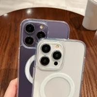 Fundas Transparentes de Acrílico con Cubierta Magnética Completa y Borde Suave, Agujero Grande, Anticaída, Compatible con Carga Inalámbrica para iPhone11 / 11pro / 11promax / 12 / 12mini / 12pro / 12pro / 13 / 13mini / 13pro / 13pro / 14 / 14pro - details 4