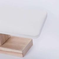 Soporte de Almacenamiento de Joyería de Cuero PU en Forma de T Base de Madera - details 23