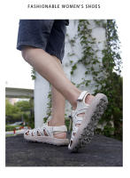 Sandalias de Cuero de Vaca Casuales de Gran Tamaño Zapatos de Playa de Verano para Hombres - details 16