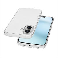 Estuche Transparente Antigolpes de Lujo para iPhone 16 15 14 11 Pro Max 13 12 Mini 7 8 Plus X XR XS, Accesorios de Parachoques Suave Transparente - details 3