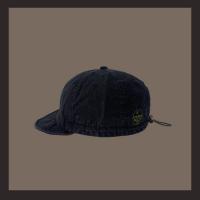 Gorra de béisbol de ala corta de Color sólido Retro con cordón ajustable sombrero de sol informal visera de protección solar gorra con visera para hombres - details 18
