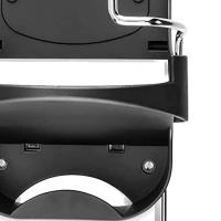 Colgador de tabla de hierro, soporte de pared para plancha eléctrica, estante organizador de almacenamiento con ganchos extraíbles -1 - details 5