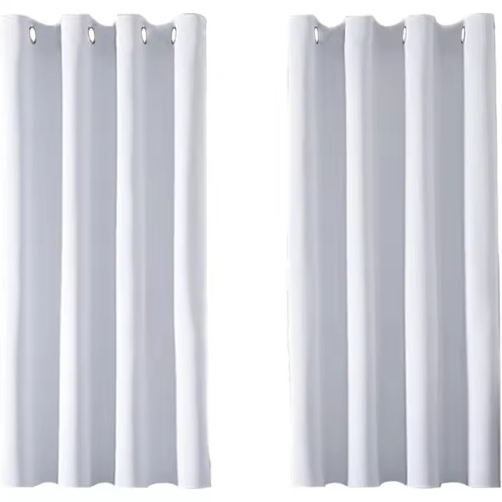 Cortinas de Dormitorio Termónicas Opaques 2 Piezas, 140×240cm Cortinas de Salón Modernas Aislantes de Calor Luz Cortinas Grandes para Ventana de Habitación Infantil - 1