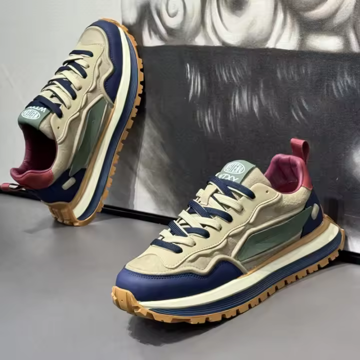 Nuevos Zapatos Deportivos Casuales Transpirables, Zapatos Blancos De Suela Blanda Antideslizantes - 1