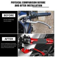 Palanca de freno y embrague ajustable para motocicleta SUZUKI GS500E GS 500 GS500 E 1994-1998 accesorios de finales de agarre - details 1