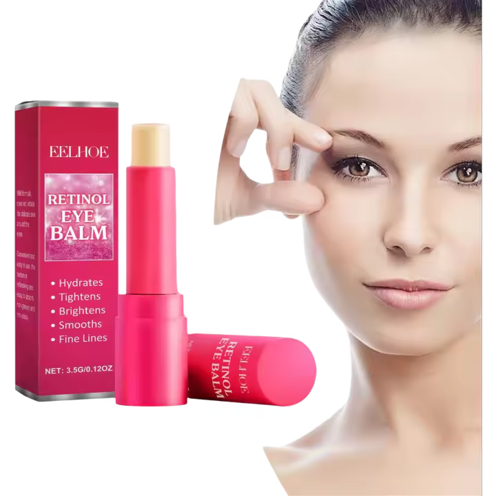 Retinol bálsamo para ojos reafirmante contorno de ojos desvanecimiento líneas finas removedor de bolsas de ojos crema hidratante nutritiva para ojos cuidado de la piel - 1