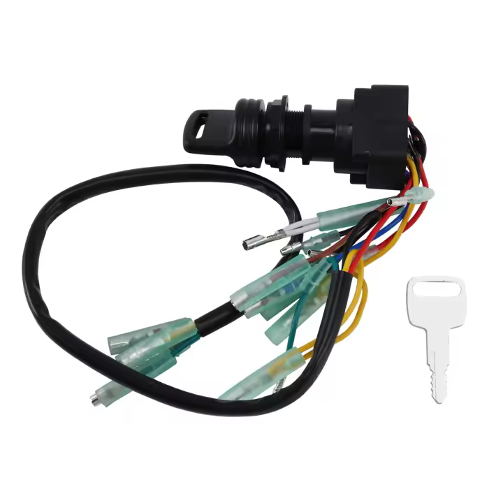 Montaje de llave de encendido para caja de Control de Motor fueraborda, 703, 82510, 43, 00 - 1