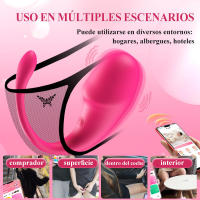 Vibrador Inalámbrico Bluetooth Control Remoto para Mujeres Estimulador de Clítoris y Punto G - details 4