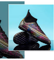 Botas de fútbol de alta calidad para hombre, zapatos de fútbol FG/TF, tacos de entrenamiento antideslizantes de hierba, zapatillas de fútbol, calzado deportivo Unisex - details 42