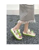 Zapatillas de Desodorante EVA Engrosadas Frescas para Pisar Mierda Versátiles Antideslizantes para Mujeres en Verano al Aire Libre - details 12