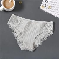 3 unids/set de bragas de algodón para mujer, M-2XL de tiro bajo, ropa interior de encaje de retales a la moda, calzoncillos suaves para mujer, lencería 2022 - details 15