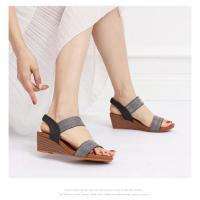 Sandalias De Mujer Vintage Bohemio Cuñas Zapatos De Mujer Casual Sandalias De Tacón Para Vacaciones Estilo Callejero Zapatos De Mujer De Verano - details 2