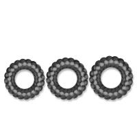 Leten 3 unids/set cuenta masculina retrasar la eyaculación anillo de erección de silicona duradero juguetes sexuales para hombres adultos juego 18+ - details 3