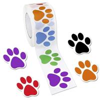 Pegatinas de Sello de Pie de Perro, Gato, Oso 500 Piezas Decoración de Regalo de Cumpleaños - details 7