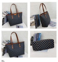 Bolso de mujer a cuadros de alta gama a la moda, bolso de hombro nuevo versátil de gran capacidad, bolso de mano Retro para exteriores, bolso de mano - details 11