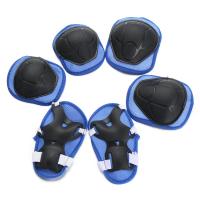 Juego De Protección Para Bicicleta 7 Piezas Azul Rojo Rosa Equipamiento De Seguridad Para Niños Y Niñas Guantes Rodilla Y Codo Con Casco - details 5