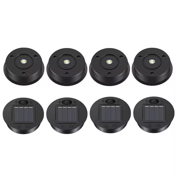 Piezas de repuesto para farol Solar, Panel Solar LED, tapa de linterna, luces para decoración colgante para exteriores, 8 Uds. - 1
