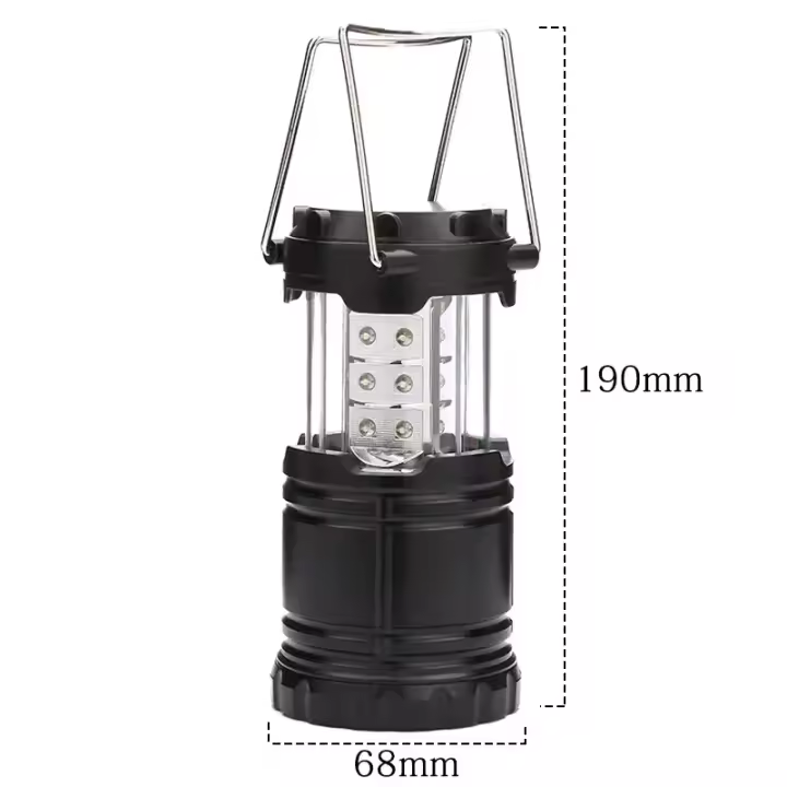 Linterna LED Portátil Linterna Telescópica Impermeable para Acampar y Emergencias - 1