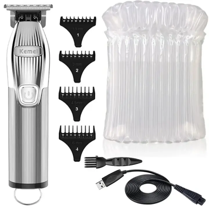 Kemei-cortadora de pelo eléctrica i32 para hombre, máquina de corte de pelo profesional, recargable, inalámbrica, para el cuidado de la barba - 1