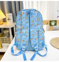 Mochila bonita de capibara de gran capacidad, mochila escolar ultraligera transpirable para estudiantes, bolsa de libros de dibujos animados de nailon - details 8