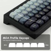 Juego de teclas Mountain Range PBT MOA perfil sublimación de tinte 143 teclas para teclados nicales - details 3