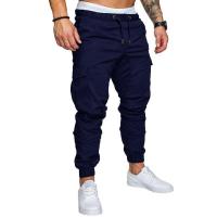 Pantalones cargo informales para hombre, pantalón con múltiples bolsillos, a la moda, para exteriores - details 3
