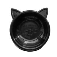 Bol de Comida para Gatos de Forma de Cara Gran Capacidad Color Sólido Alimentador de Agua para Mascotas Pequeñas - details 10