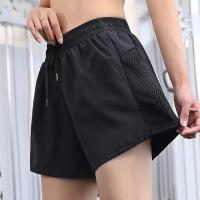 Pantalones cortos de yoga para mujer, pantalones cortos de fitness, pantalones cortos de entrenamiento 2 en 1, pantalones cortos para correr, pantalones cortos de secado rápido - details 14