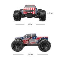 Coche de Control remoto 4wd para niños, 2,4g, 20 km/h, Motor de potencia, amortiguador independiente, vehículo Rc antichoque, juguetes para niños - details 16