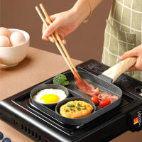 Walfos 2/4 Hole Non-Stick Frying Pan Thickened Omelet Pans Egg Burger Pancake Pot Ham Steak Pots Breakfast Maker Cookware - details 7