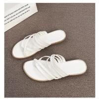 Sandalias de Mujer Verano 2025 Punta Redonda Moderna - Tejido Artesanal con Doble Estilo Playa y Ciudad - Zapatos Deportivo Elegante de Moda para Vacaciones (Estilo Havaianas) - details 20