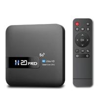 Dispositivo de TV inteligente H20PRO, decodificador con Android 10, 2GB, 16GB, 6K, reproductor multimedia, WIFI 2,4 y 5G, muy rápido, 1080P, enchufe europeo - details 0