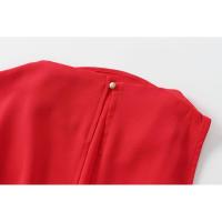 Mono asimétrico con cinturón para mujer, peto largo sin mangas, elegante, con hebilla, informal, de un hombro - details 13