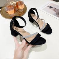 Sandalias de Mujer de Lujo con Tacón Alto Moda 2025 con Estilo Mezclado - details 13
