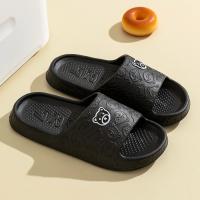 Zapatillas de Hombre de Verano Dibujos de Osito, Suela Suave y Gruesa, Antideslizante, Chanclas Exquisitas para Baño, Playa, Aire Libre para Parejas - details 2